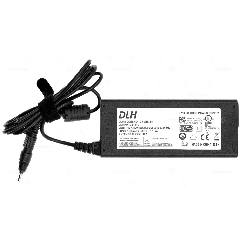 DY1519 AC ADAPTER 19V 3.42A DY-AI1365